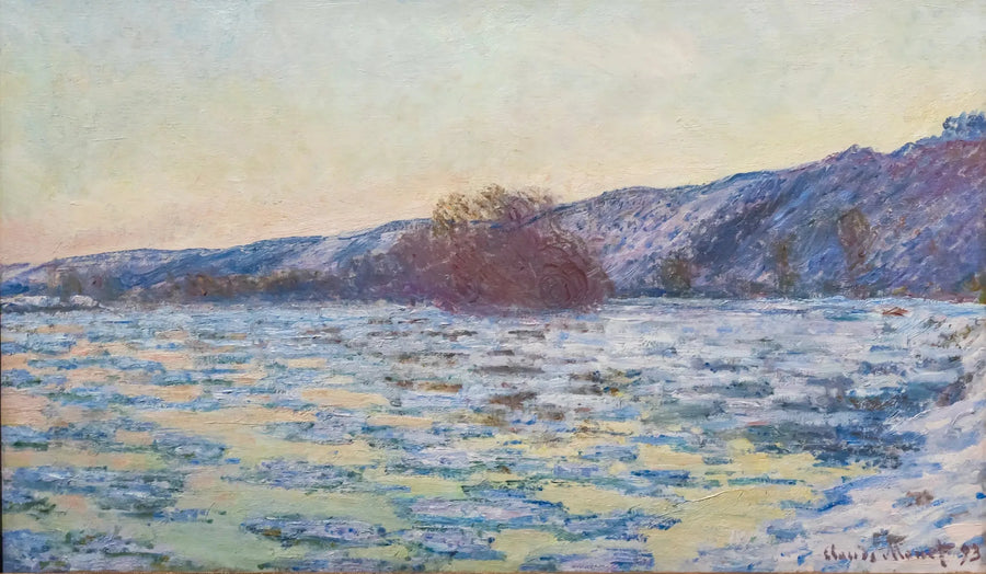 세느 강의 붕괴 - Claude Monet