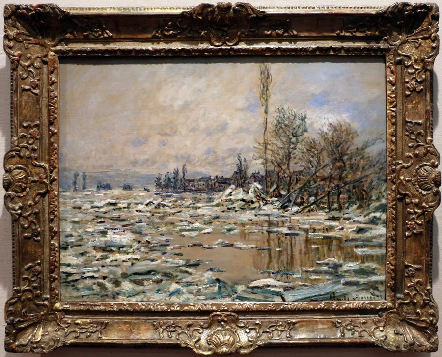 대파국, 흐린 날씨 - Claude Monet