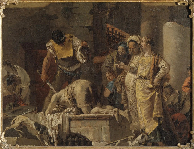 세례자 요한의 참수 - 조반니 바티스타 티에폴로

Source:
La décapitation de saint Jean-Baptiste - Giovanni Battista Tiepolo