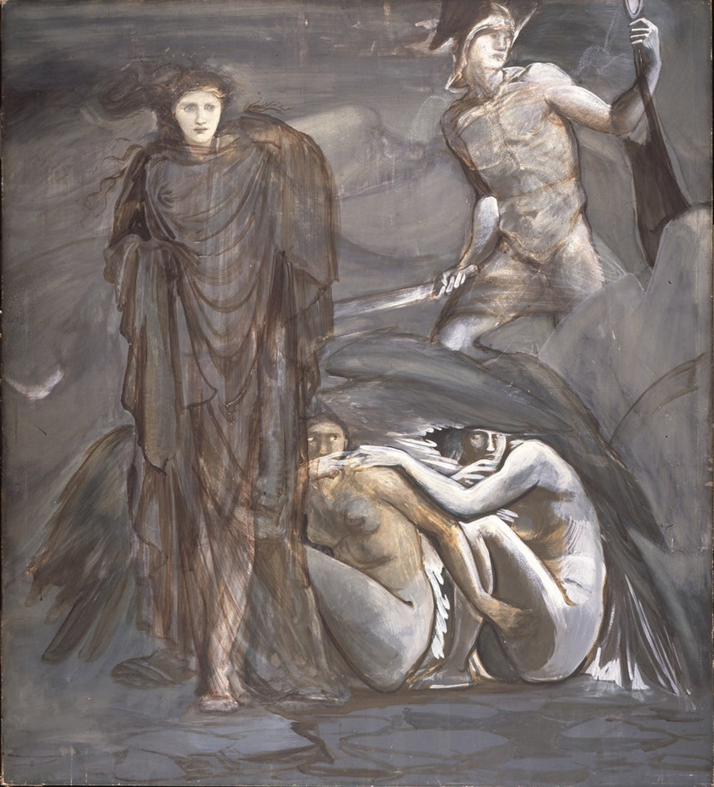 La découverte de Méduse - Edward Burne-Jones image 1 reproduction réalisée par Alpha Reproduction