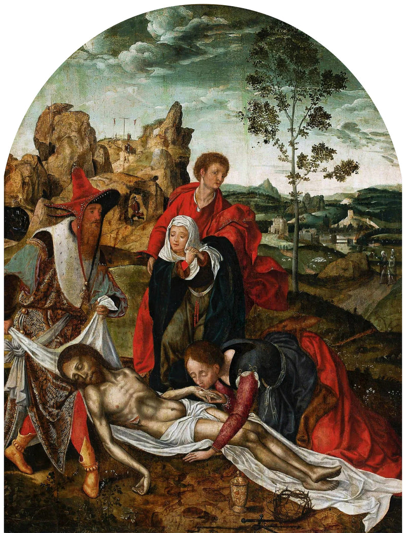 그리스도의 애도 - Joos van Cleve