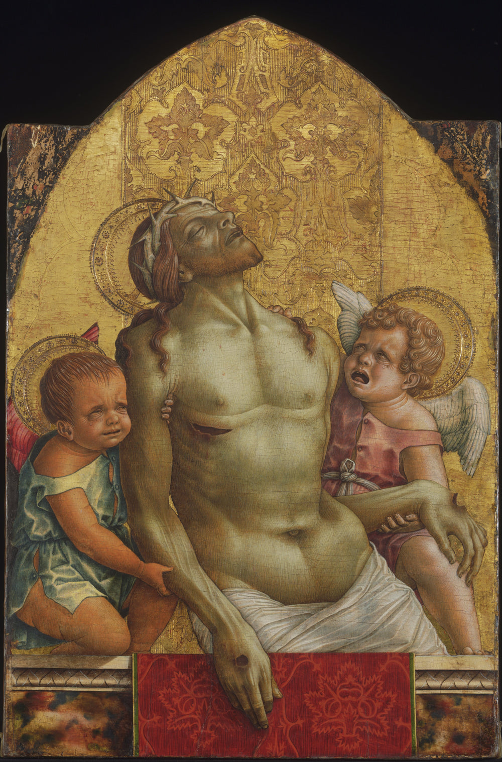 La déposition - Carlo Crivelli image 1 reproduction d’œuvre d’art à l’huile