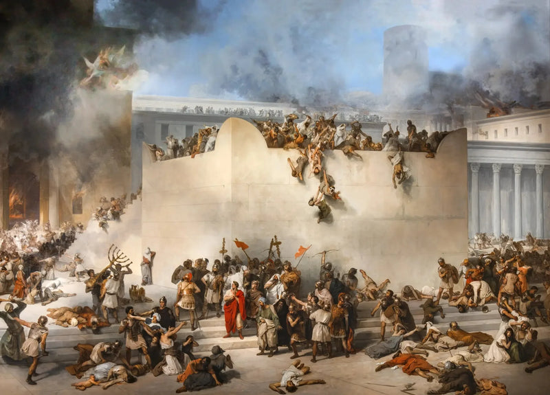 예루살렘 성전 파괴 - 프란체스코 하이즈

Source:
La destruction du temple de Jérusalem - Francesco Hayez