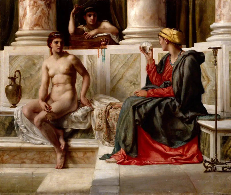 점술가 - 에드워드 포인터

Source:
La diseuse de bonne aventure - Edward Poynter