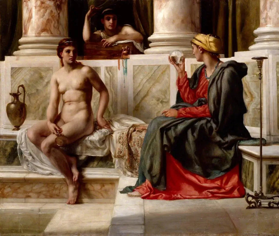 점술가 - 에드워드 포인터

Source:
La diseuse de bonne aventure - Edward Poynter