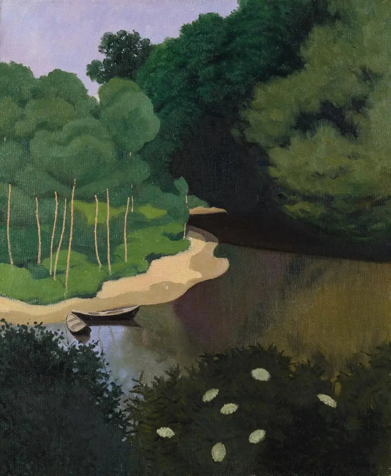 카라낙의 도르드뉴 - 펠릭스 발로통

Source:
La Dordogne à Carennac - Félix Vallotton
