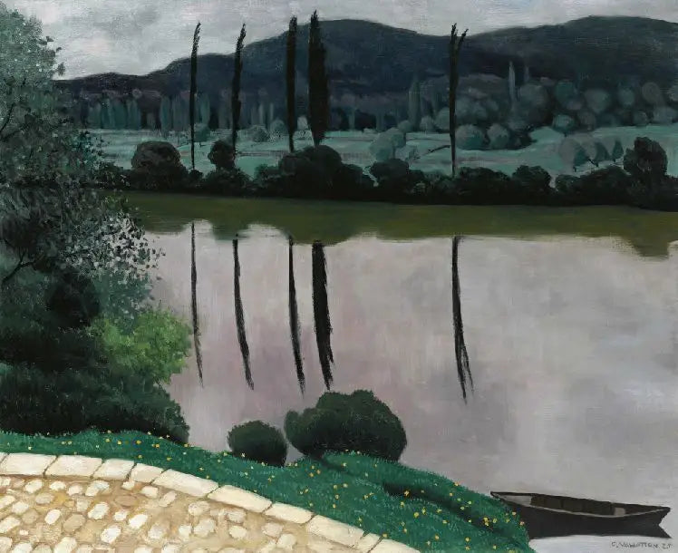 비트락의 도르도뉴 강 - 펠릭스 발로통

Source:
La Dordogne à Vitrac - Félix Vallotton