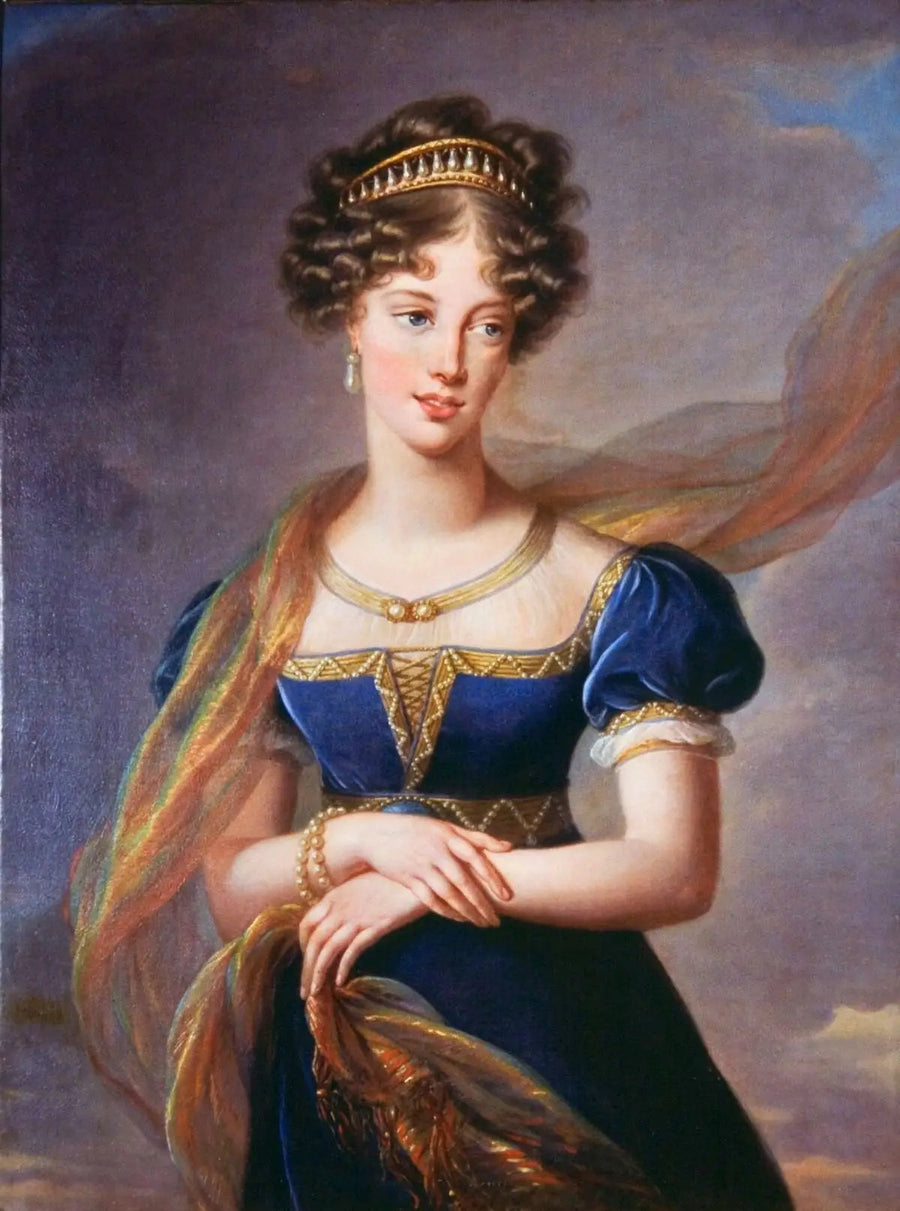 블루 벨벳 드레스를 입은 베리 공작부인 - 엘리자베스 비제 르 브뤼느

Source:
La duchesse de Berry en robe de velours bleu - Élisabeth Vigée Le Brun