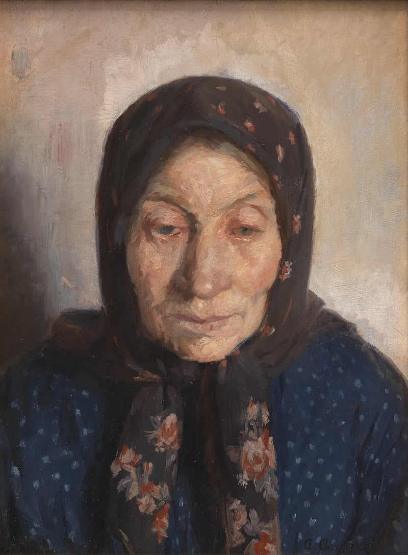 La femme d'un vieux pêcheur - Anna Ancher