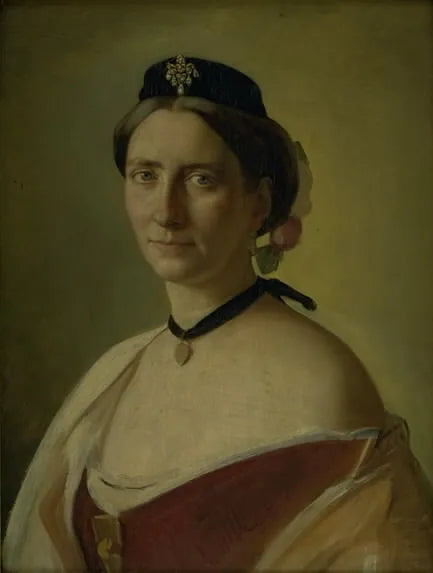 예술가의 아내, Alma Bloch, 출생 Trepka - Carl Heinrich Bloch