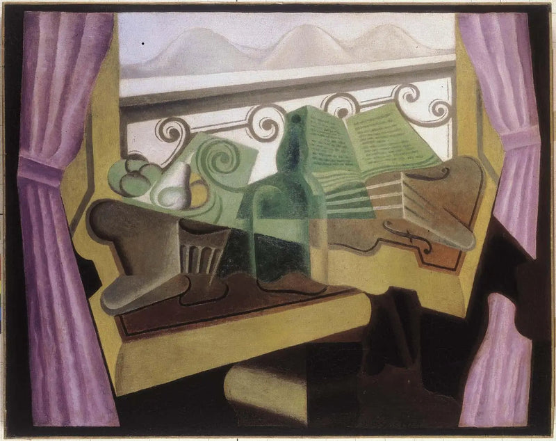 언덕이 있는 창문 - 후안 그리스

Source:
La fenêtre aux collines - Juan Gris