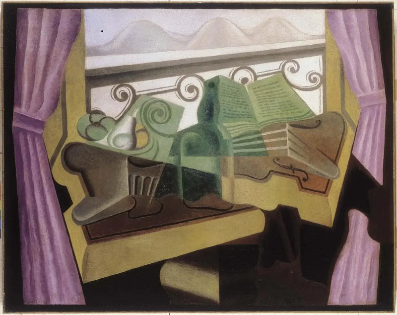 언덕이 있는 창문 - 후안 그리스

Source:
La fenêtre aux collines - Juan Gris