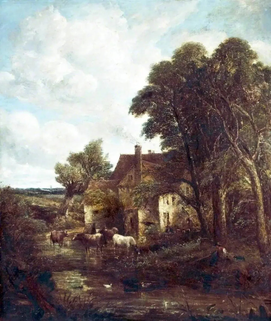 라 페름 드 라 발레 - 존 콘스터블

Source:
La Ferme de la Vallée - John Constable