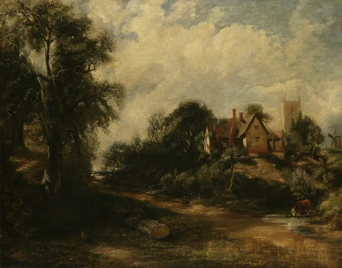 La ferme Glebe - John Constable - Alpha Reproduction