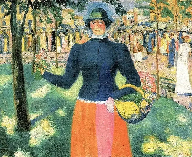 꽃이 있는 소녀 II - 카지미르 말레비치

Source:
La Fille aux Fleurs II - Kazimir Malevich