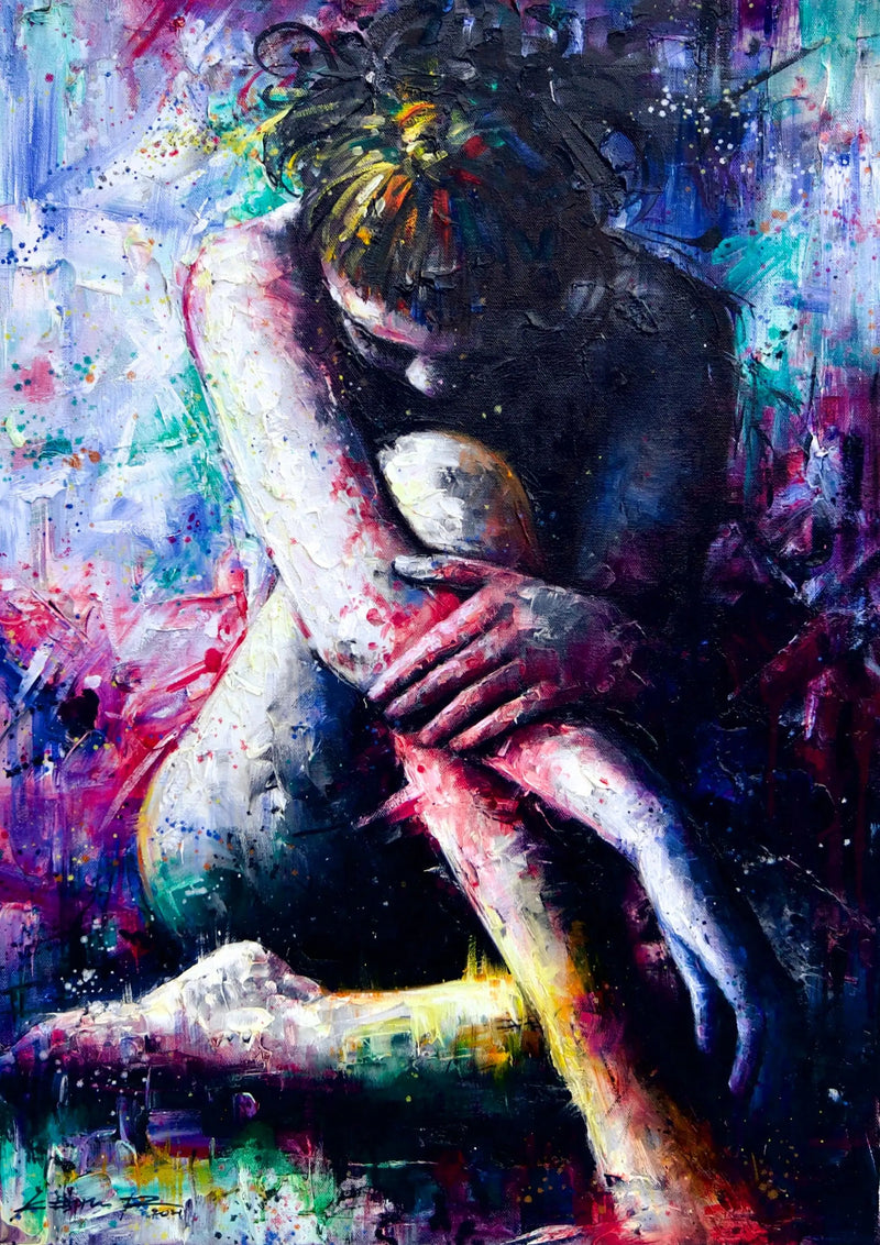 퍼플 걸 | 50 x 70cm