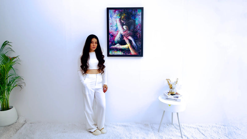 퍼플 걸 | 50 x 70cm