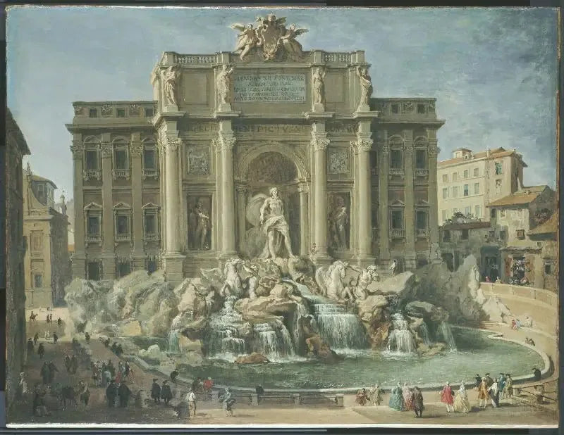 로마의 트레비 분수 - 조반니 파올로 파니니

Source:
La Fontaine de Trévi, à Rome - Giovanni Paolo Panini