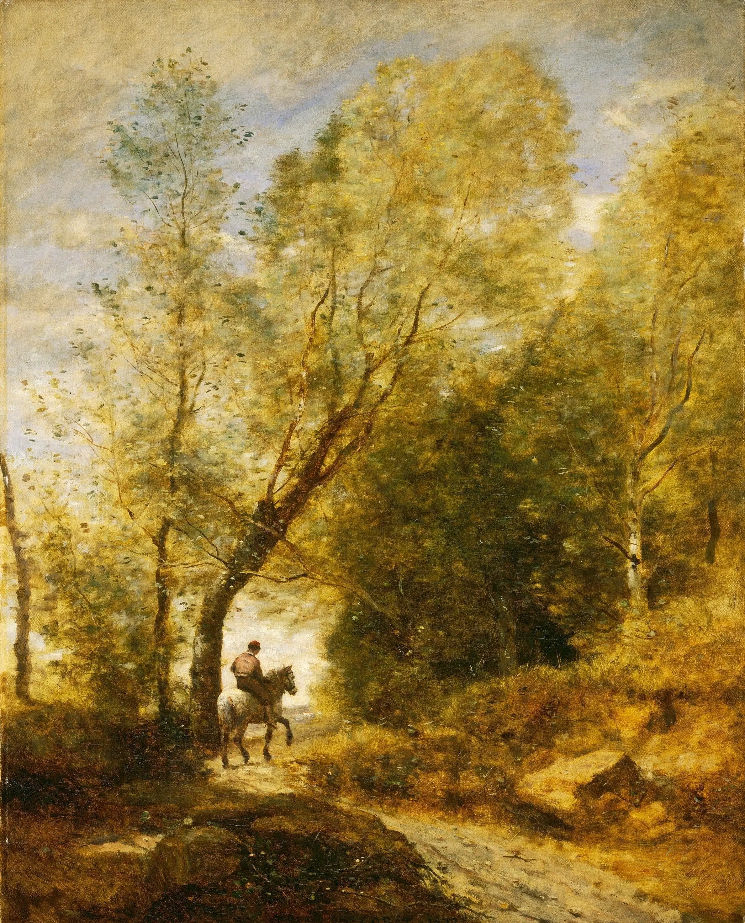 La forêt de Coubron - Jean-Baptiste Camille Corot - Alpha Reproduction