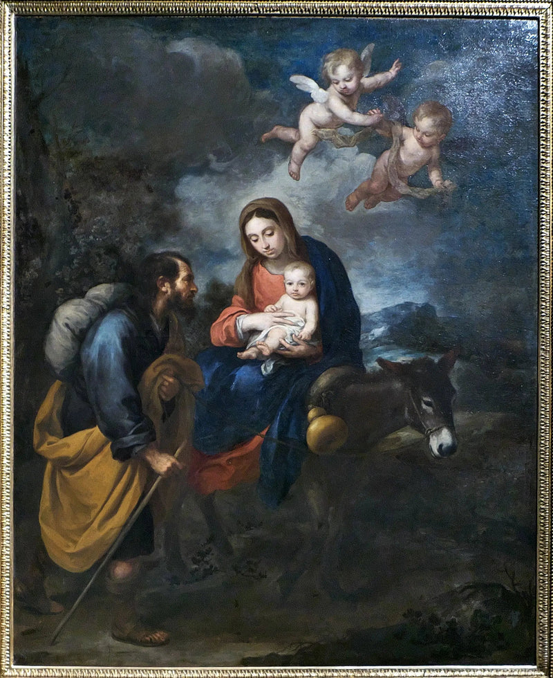 이집트로 도망가는 장면 - 바르톨로메 에스테반 무리요

Source:
La fuite en Égypte - Bartolomé Esteban Murillo