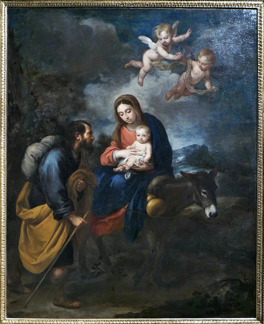 이집트로 도망가는 장면 - 바르톨로메 에스테반 무리요

Source:
La fuite en Égypte - Bartolomé Esteban Murillo