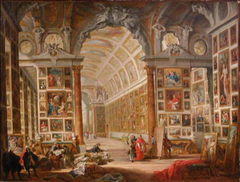 카드inal 실비오 발렌티 곤자그의 갤러리 - 지오반니 파올로 파니니

Source:
La galerie du cardinal Silvio Valenti Gonzague - Giovanni Paolo Panini