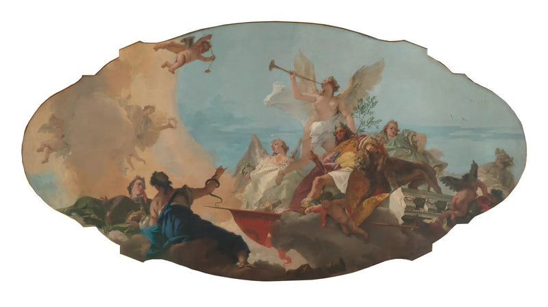 바르바로 가족의 영광 - 조반니 바티스타 티에폴로

Source:
La glorification de la famille Barbaro - Giovanni Battista Tiepolo