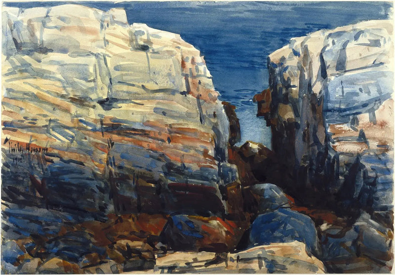 라 고르, 애플도어 - 차일드 하섬

Source:
La Gorge, Appledore - Childe Hassam