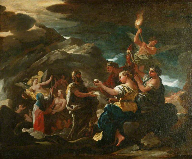 La grotte de l’éternité - Luca Giordano - Alpha Reproduction