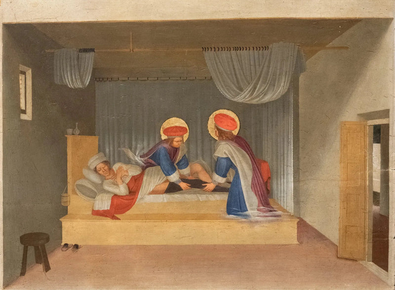 성 코메와 성 다미안에 의한 유스티니아누스의 치유 - 프라 안젤리코

Source:
La guérison de Justinien par saint Côme et saint Damien - Fra Angelico