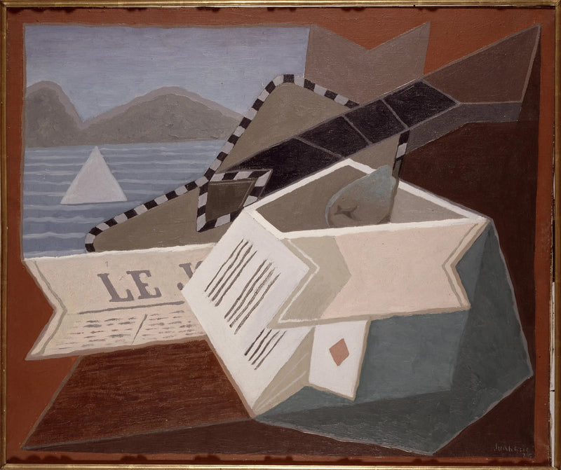 바다 앞의 기타 - 후안 그리스

Source:
La guitare devant la mer - Juan Gris