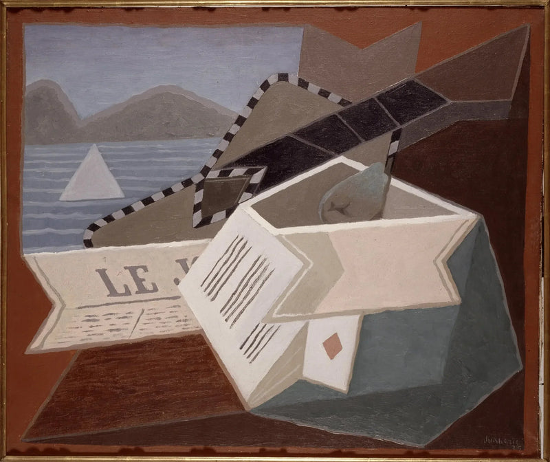바다 앞의 기타 - 후안 그리스

Source:
La guitare devant la mer - Juan Gris