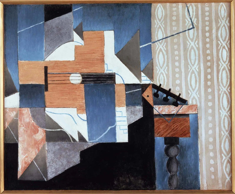 탁자 위의 기타 - 후안 그리스

Source:
La guitare sur la table - Juan Gris