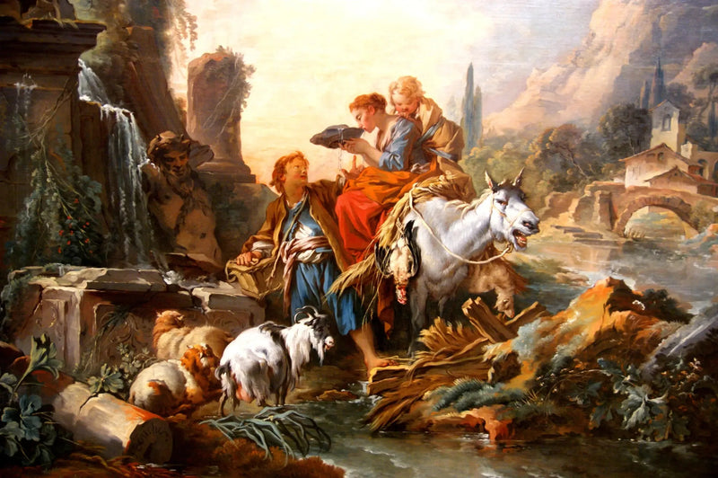 분수에서의 정차 - 프랑수아 부셰

Source:
La halte à la fontaine - François Boucher