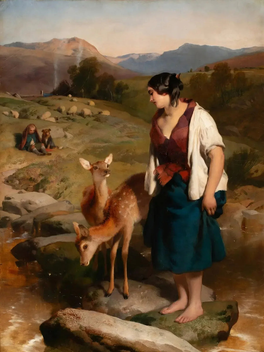 라 하이랜드 래시 - 에드윈 헨리 랜드시어

Source:
La Highland Lassie - Edwin Henry Landseer