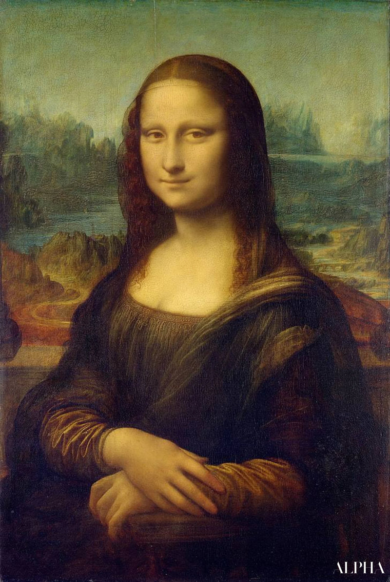 Reproduction du tableau « La Joconde – Léonard de Vinci (vers 1503–1506) » par Alpha Reproduction en peinture à l’huile