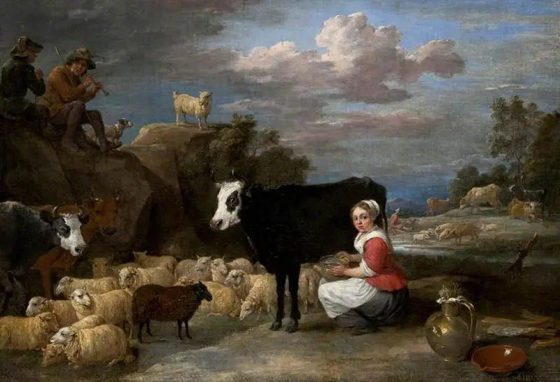 라 라이티에르 - 다비드 테니에르 르 쥬네

Source:
La laitière - David Teniers le Jeune