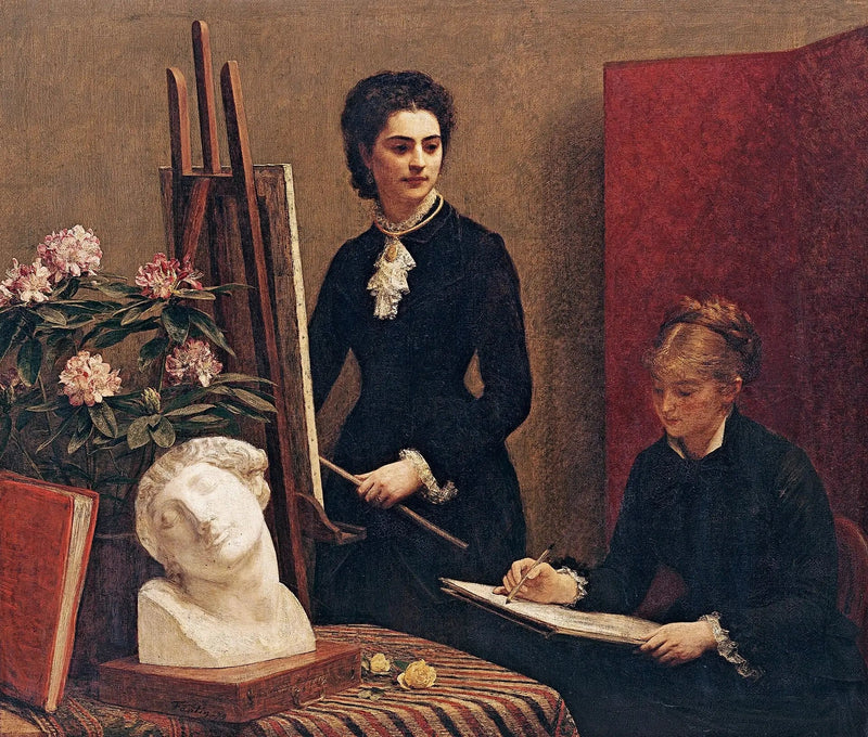 작업장에서의 드로잉 수업 - 앙리 판탱-라투르

Source:
La leçon de dessin dans l'atelier - Henri Fantin-Latour