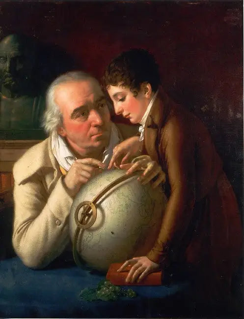 지리 수업 - 앙-루이 지로데

Source:
La Leçon de géographie - Anne-Louis Girodet