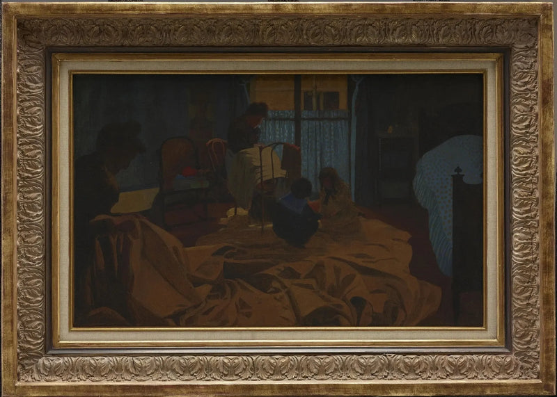 라 링에르, 블루룸 - 펠릭스 발로통

Source:
La Lingère, Chambre Bleue - Félix Vallotton