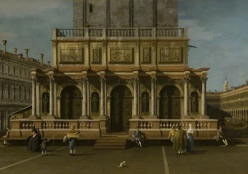 라 로제타, 베네치아 - 카날레토

Source:
La Loggetta, Venise - Canaletto