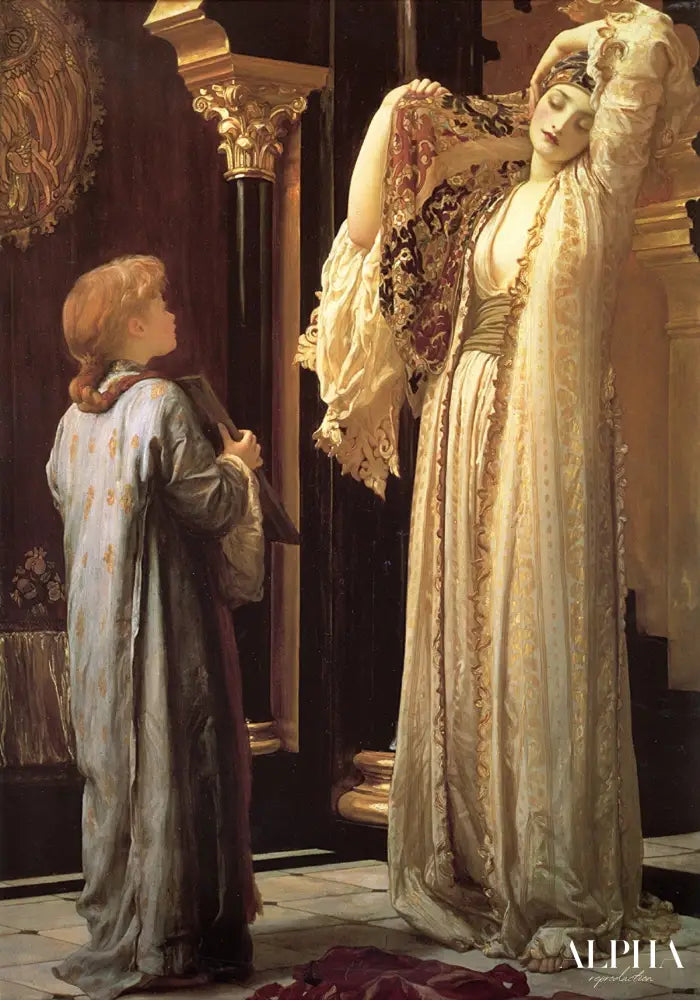 La lumière du harem - Frederic Leighton Reproductions de tableaux à la peinture à l’huile