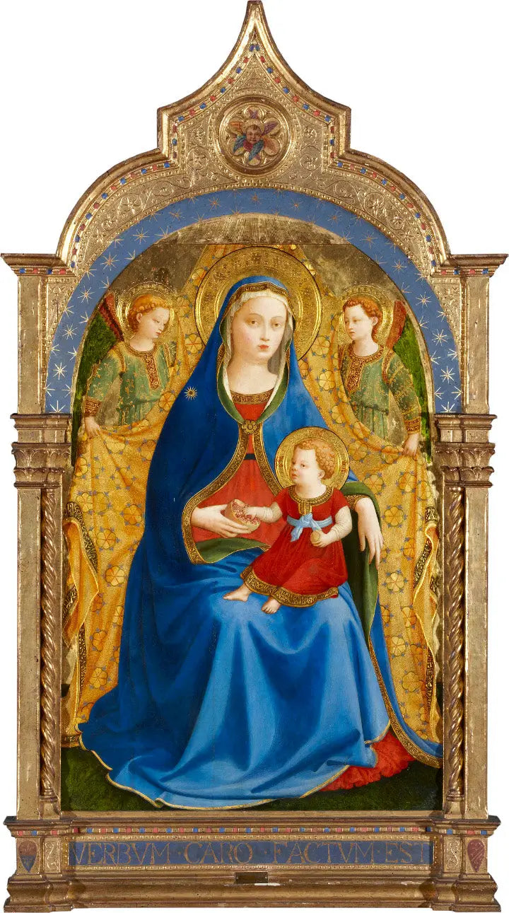 석류와 함께한 마돈나 - 프라 앙젤리코

Source:
La Madone à la Grenade - Fra Angelico