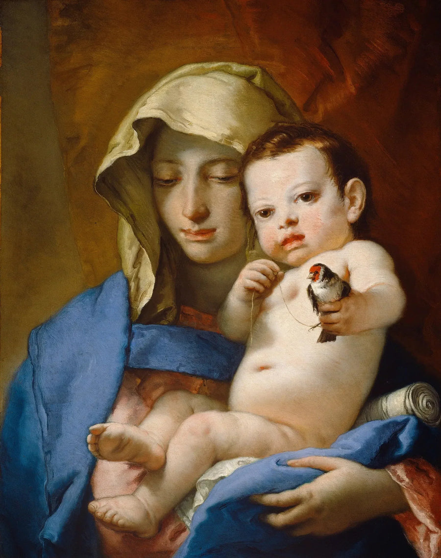 라 마돈느 오 샤르도네 - 조반니 바티스타 티에폴로

Source:
La Madone au Chardonneret - Giovanni Battista Tiepolo