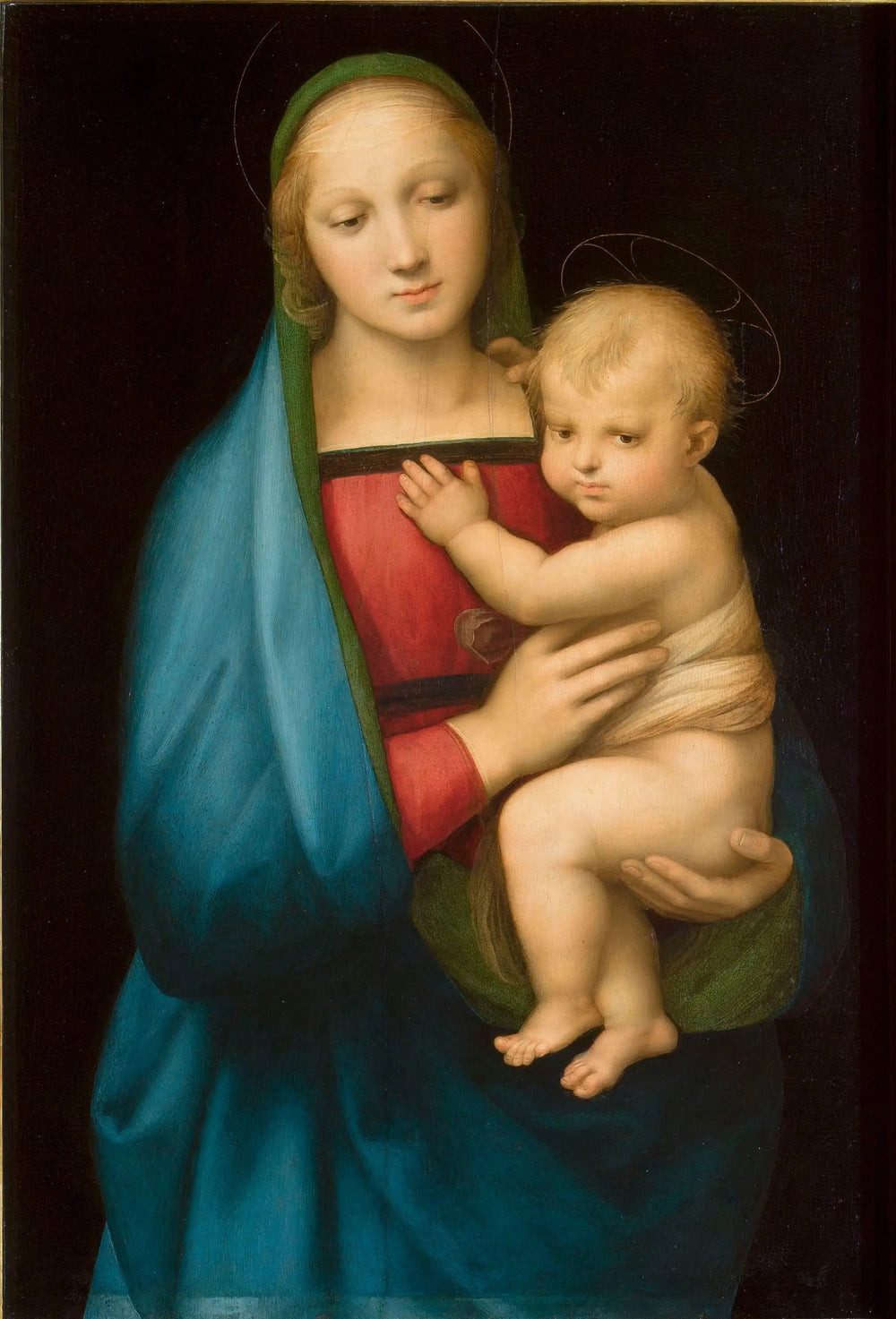 La Madone du Grand-Duc - Raphaël Sanzio image 1 tableau peint à l’huile sur toile
