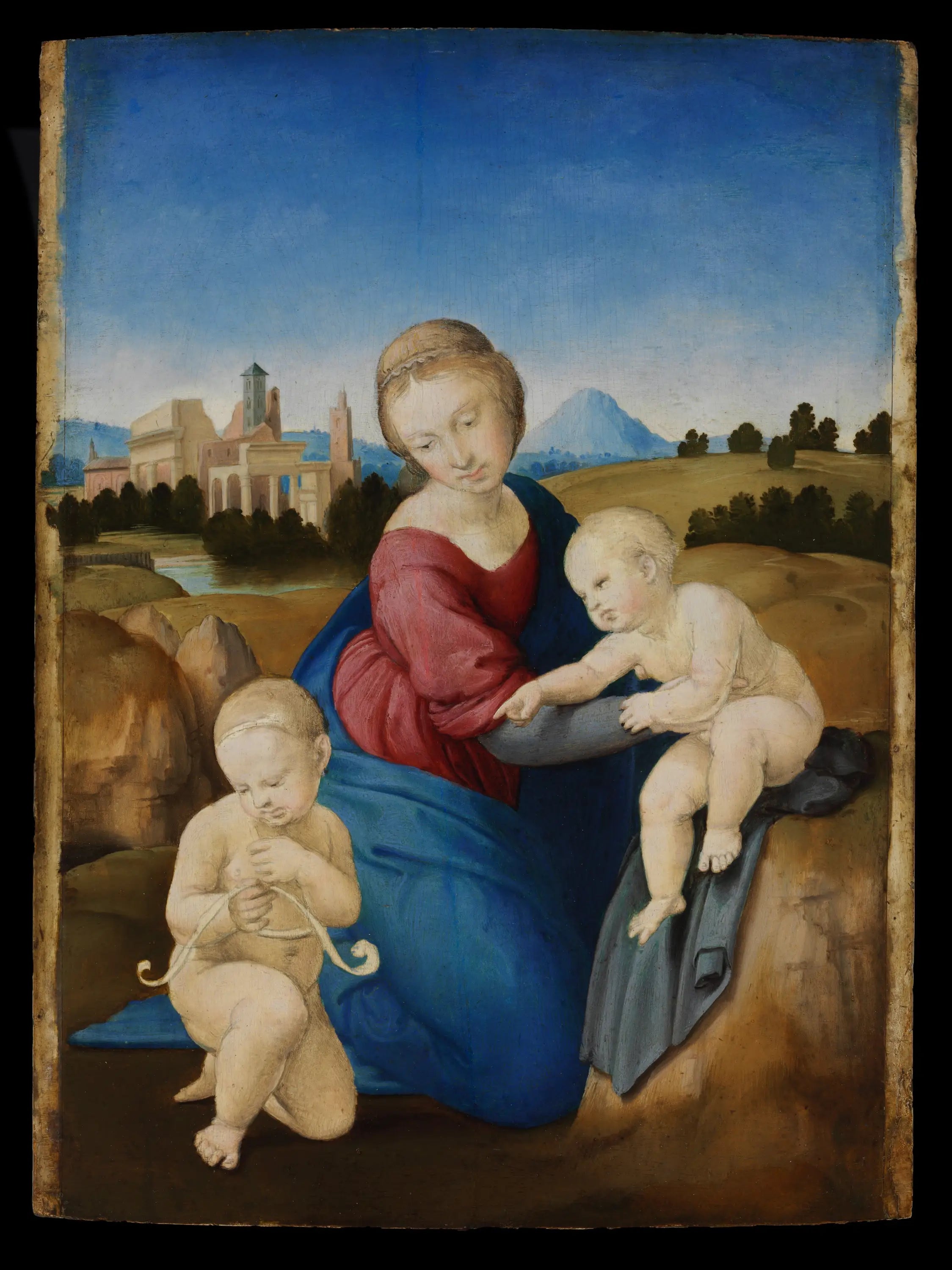 La Madone Esterházy - Raphaël Sanzio image 1 reproduction de peinture à l’huile