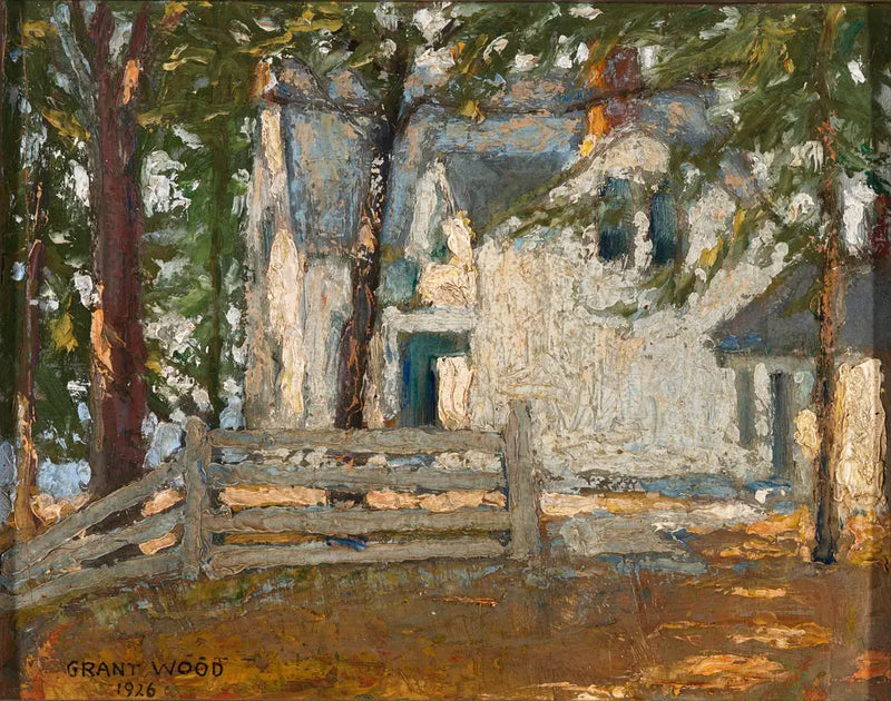 할머니의 집 우드 - 그랜트 우드

Source:
La maison de grand-mère Wood - Grant Wood