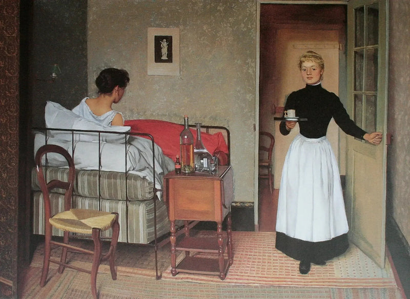 라 말레드 - 펠릭스 발로통

Source:
La Malade - Félix Vallotton
