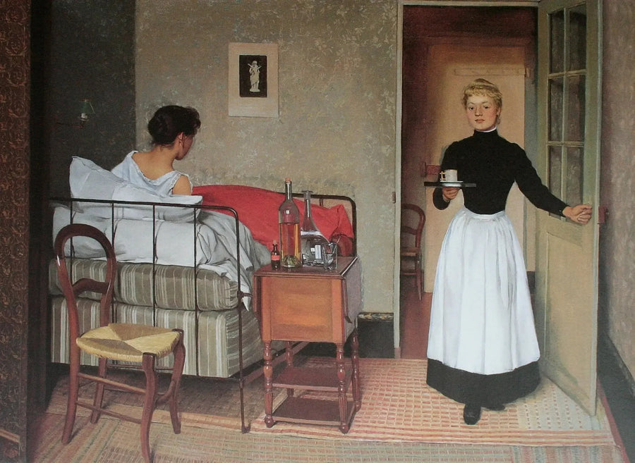 라 말레드 - 펠릭스 발로통

Source:
La Malade - Félix Vallotton
