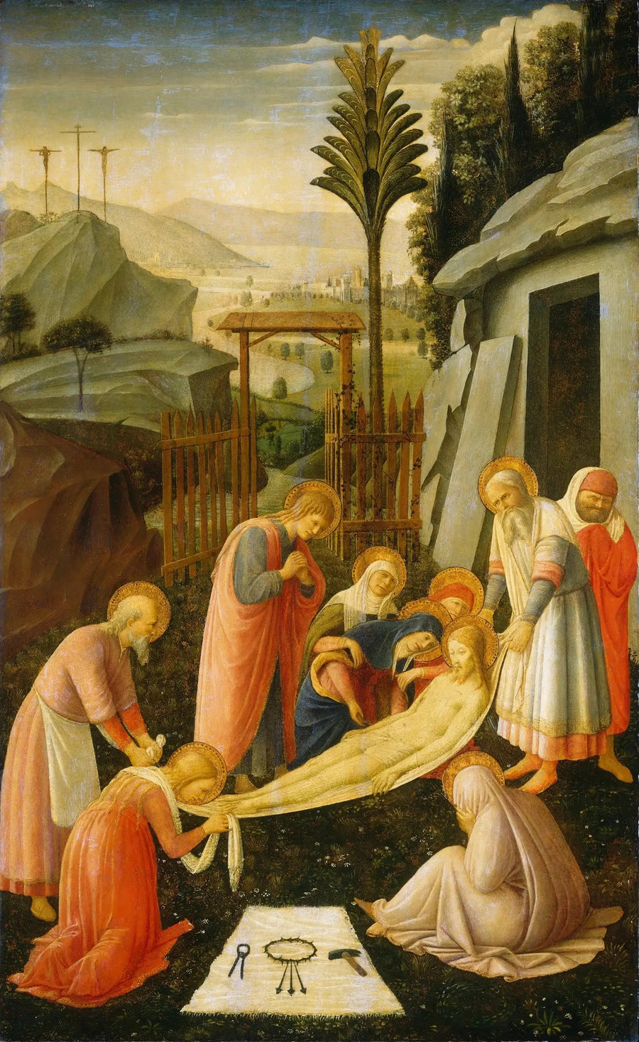 그리스도의 무덤에 누이심 - 프라 앙젤리코

Source:
La mise au tombeau du Christ - Fra Angelico